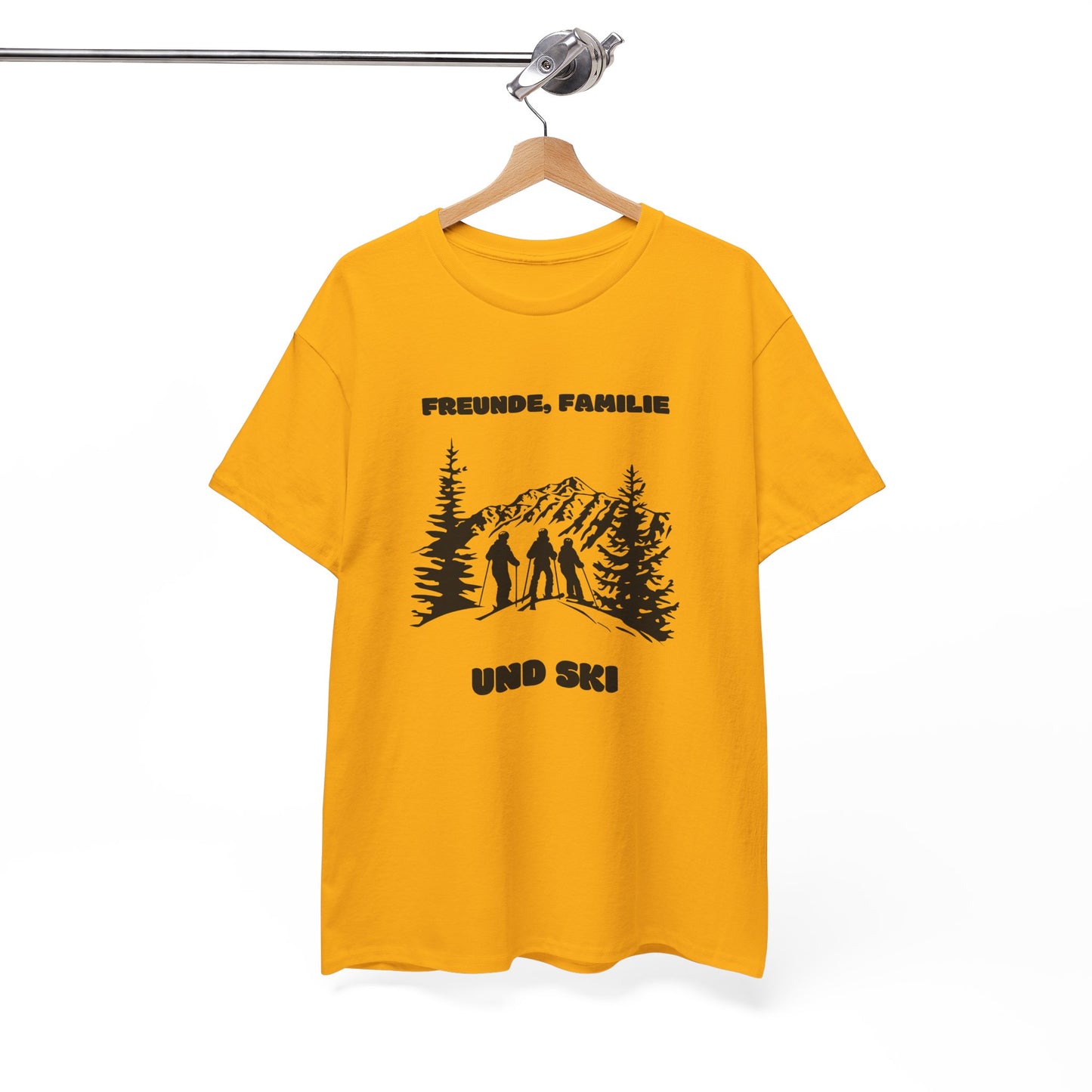 SKI T-Shirt - Freunde, Familie und SKI