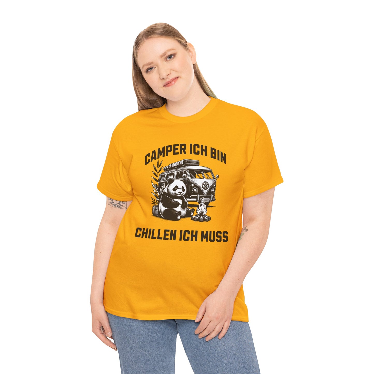 CAMPER T-SHIRT - Camper ich bin, chillen ich muss 2