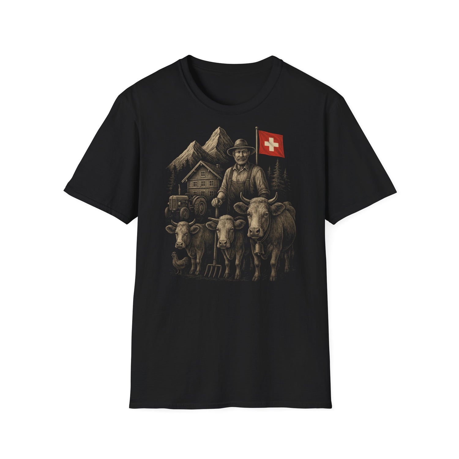 Berg T-Shirt - Swiss 3