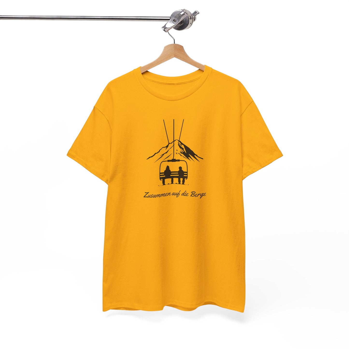 Ski T-Shirt - zusammen auf die Berge