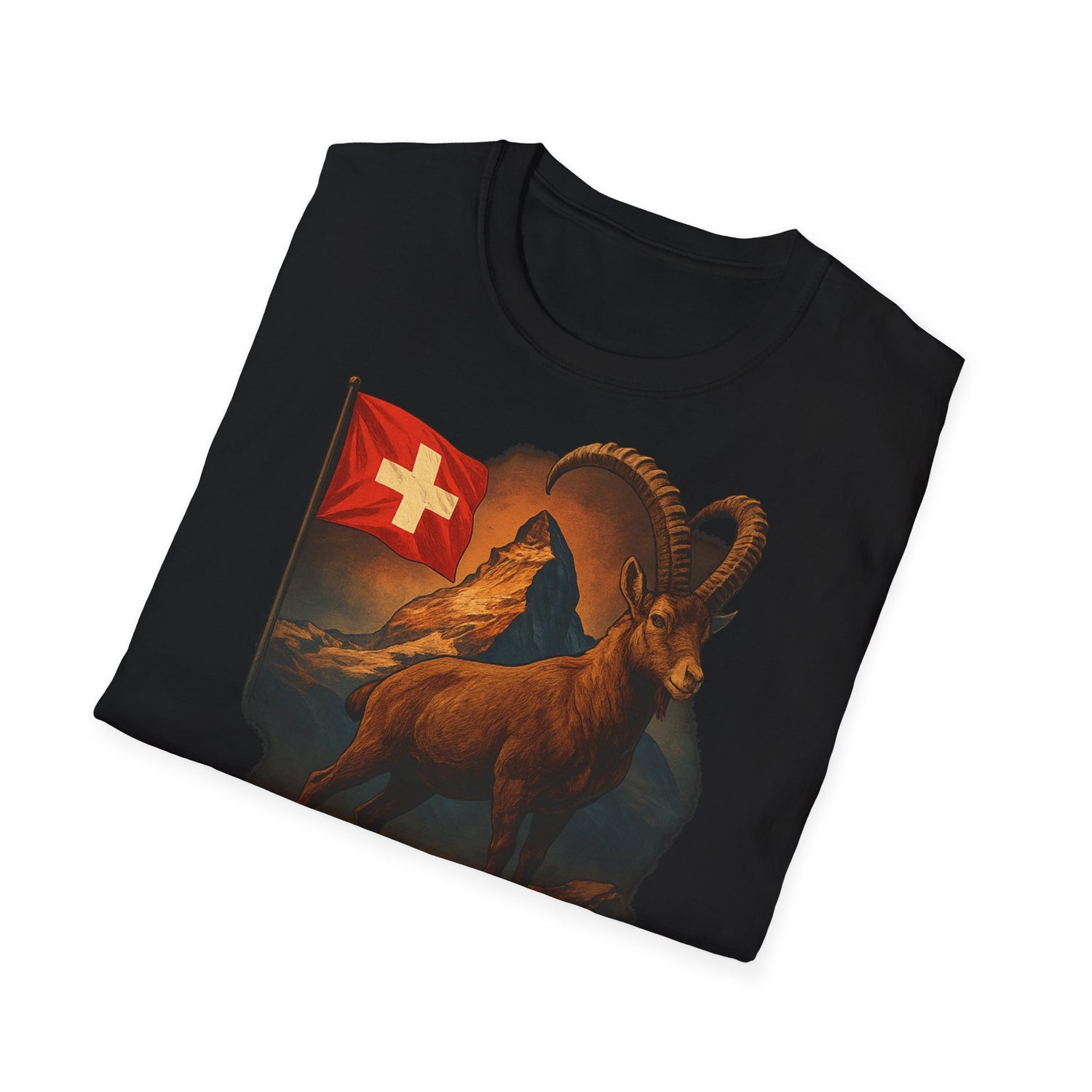 Berg T-Shirt - Steinbock Schweiz