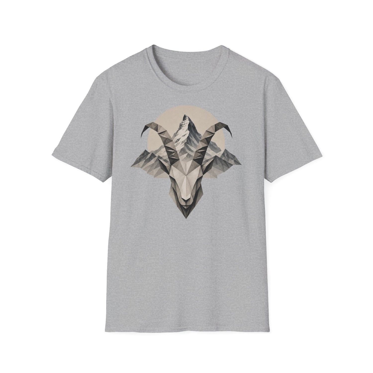 Berg T-Shirt - Steinbock (origami)