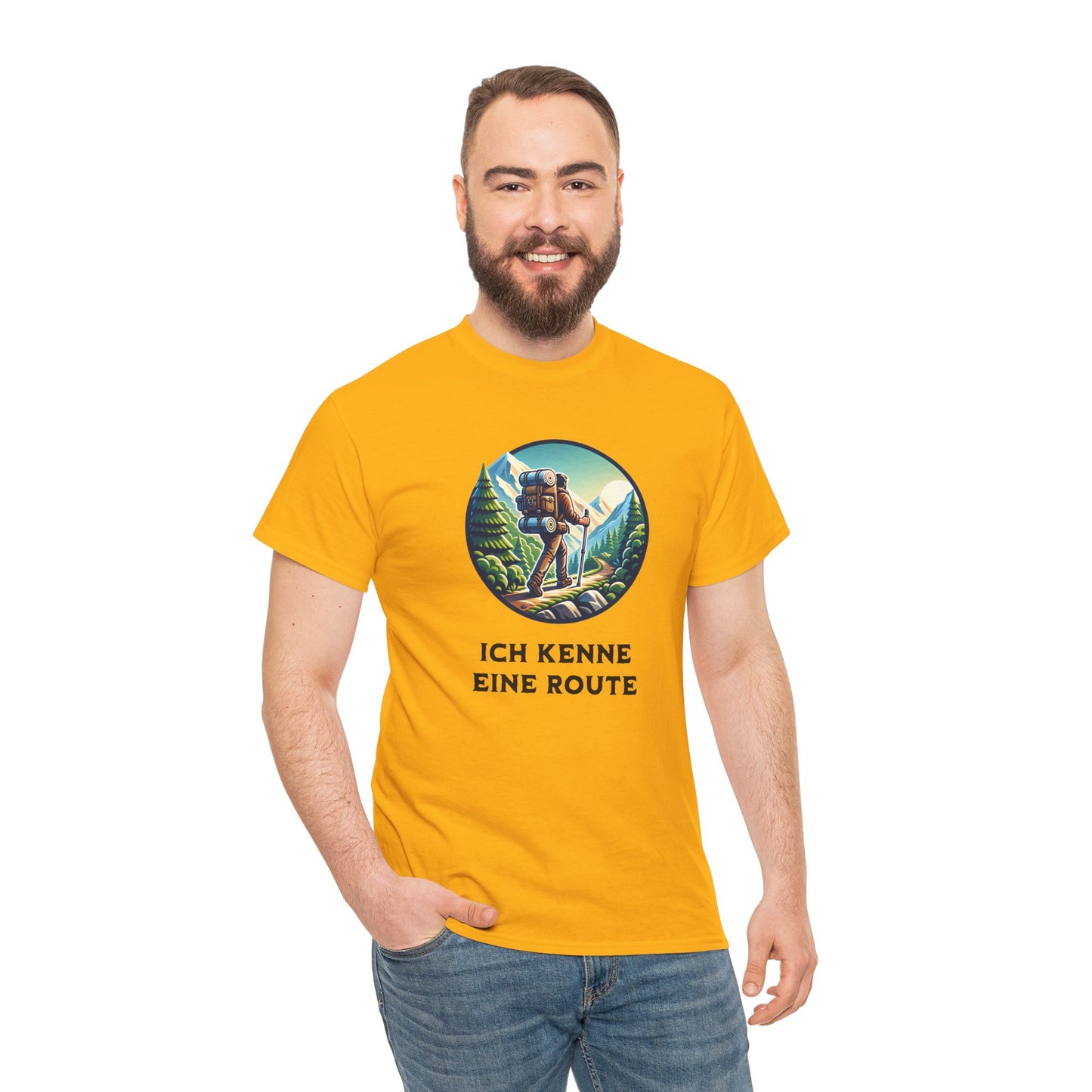 HIKING T-SHIRT - Ich kenne eine Route