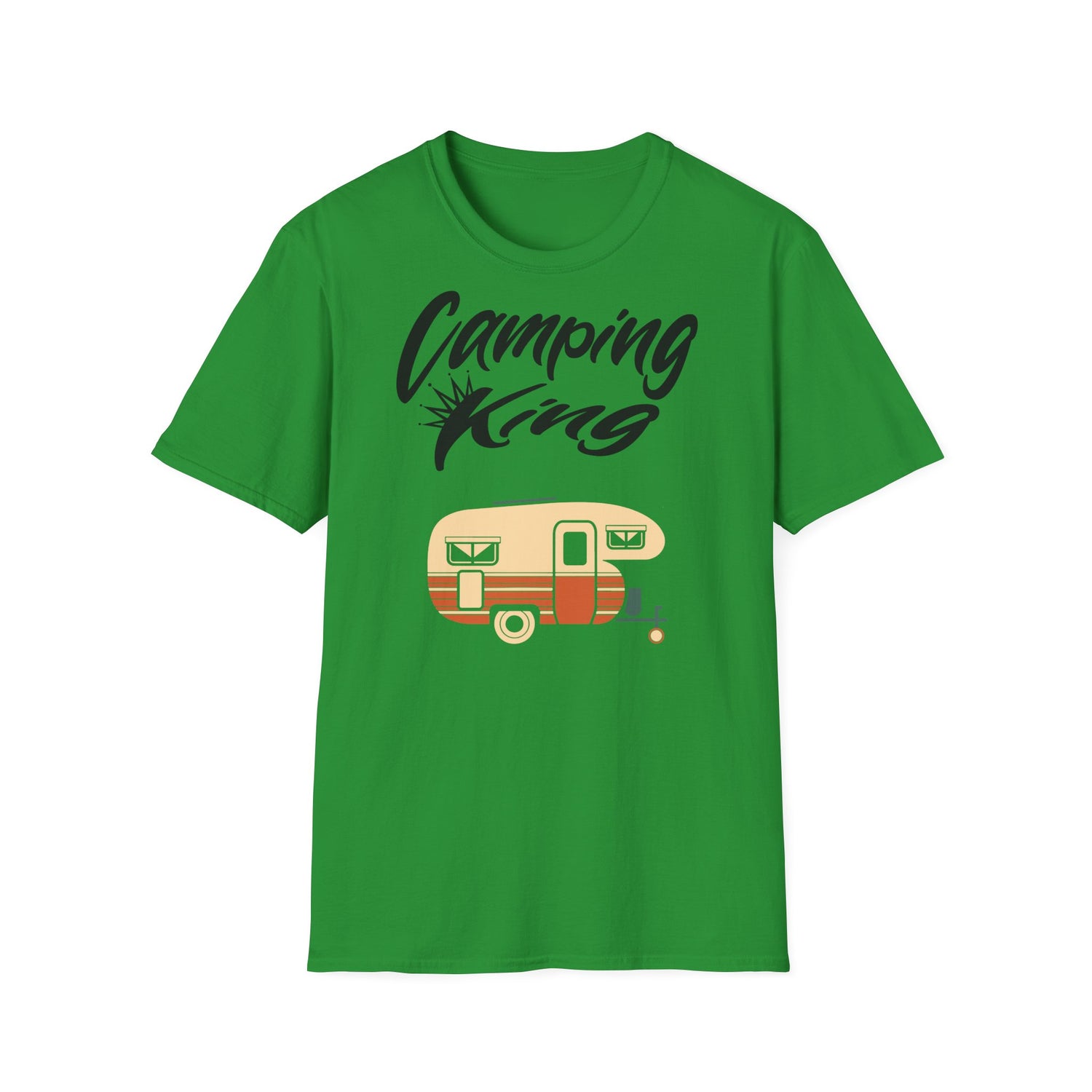 Camping T-Shirt - Camping King (Wohnwagen)