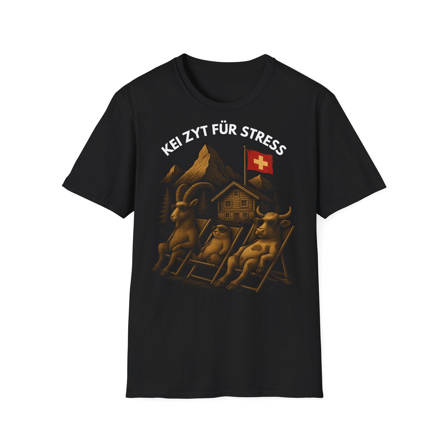 Berg T-Shirt - KEI ZYT FÜR STRESS 2