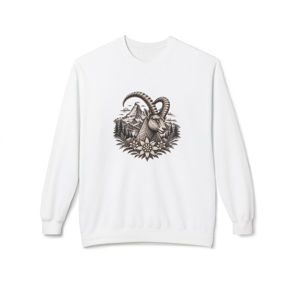 Berg T-Shirt - Steinbock x Edelweiss