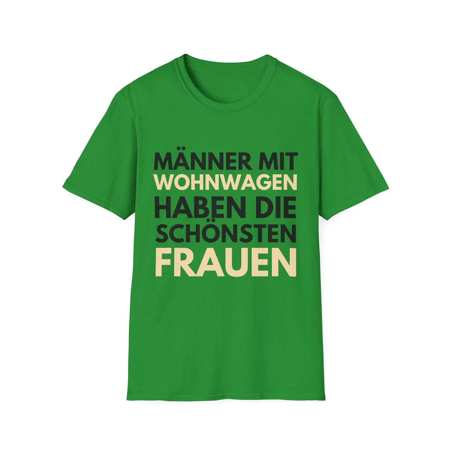 Camping T-Shirt - Männer mit Wohnwagen 2