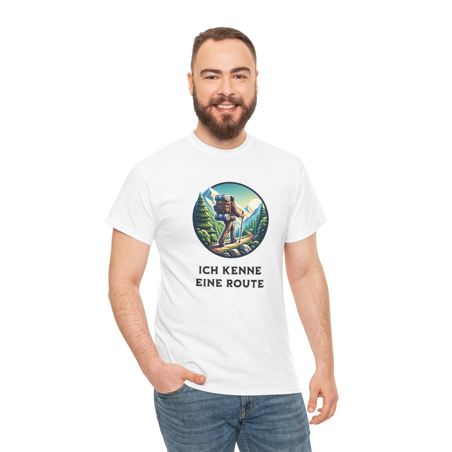 HIKING T-SHIRT - Ich kenne eine Route