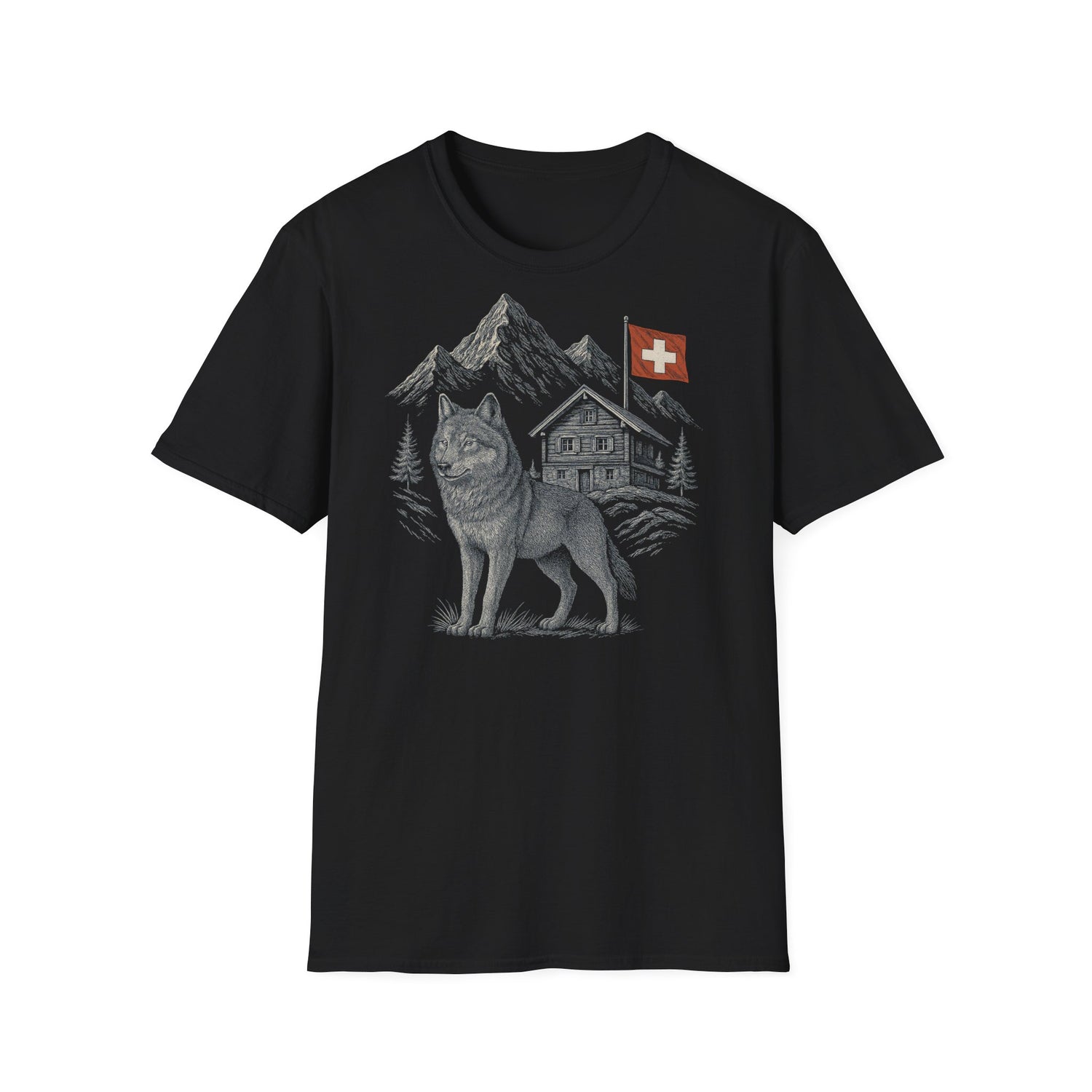 Berg T-Shirt - Wolf