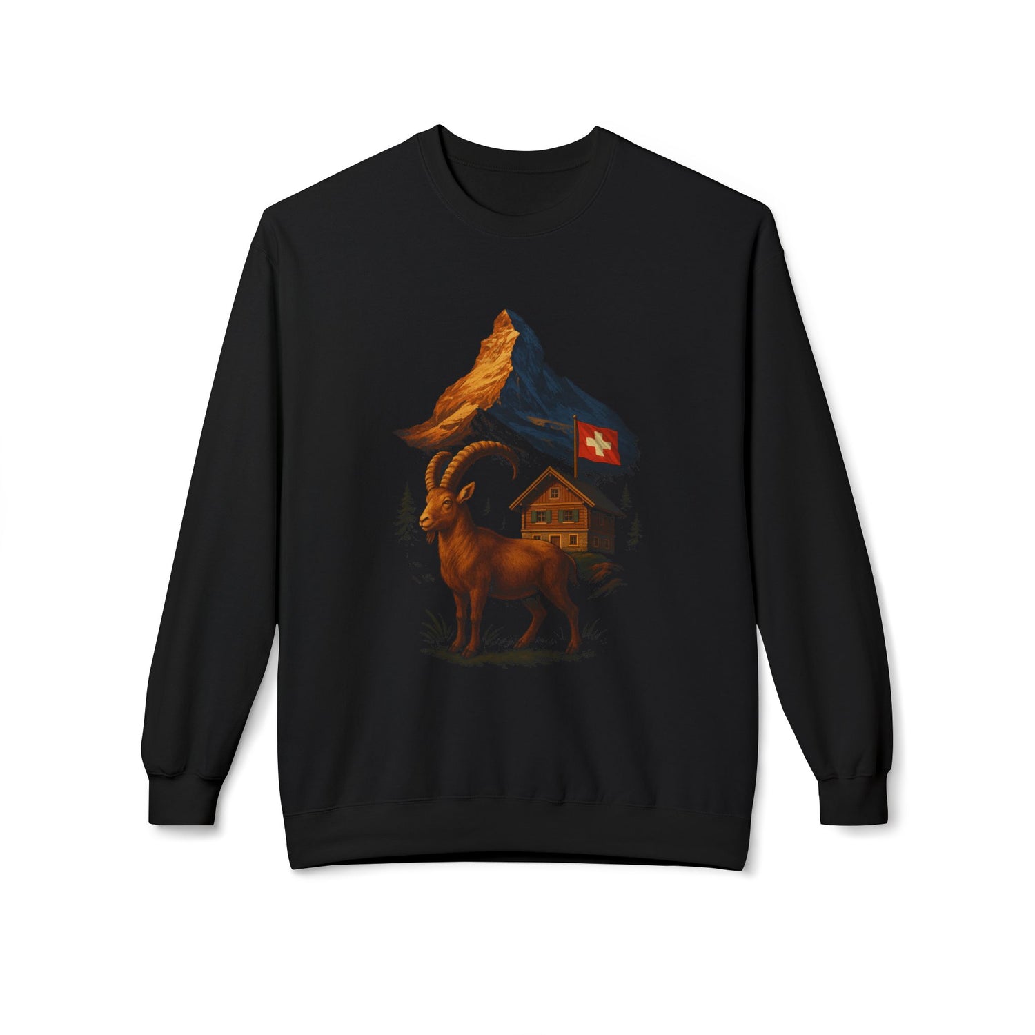 Berg Sweatshirt - STEINBOCK MATTERHORN