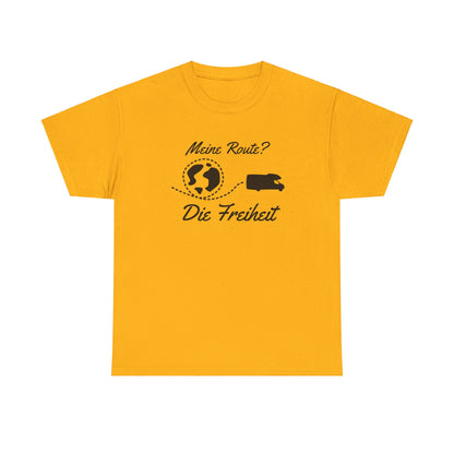 Camper T-Shirt - Meine Route? Die Freiheit