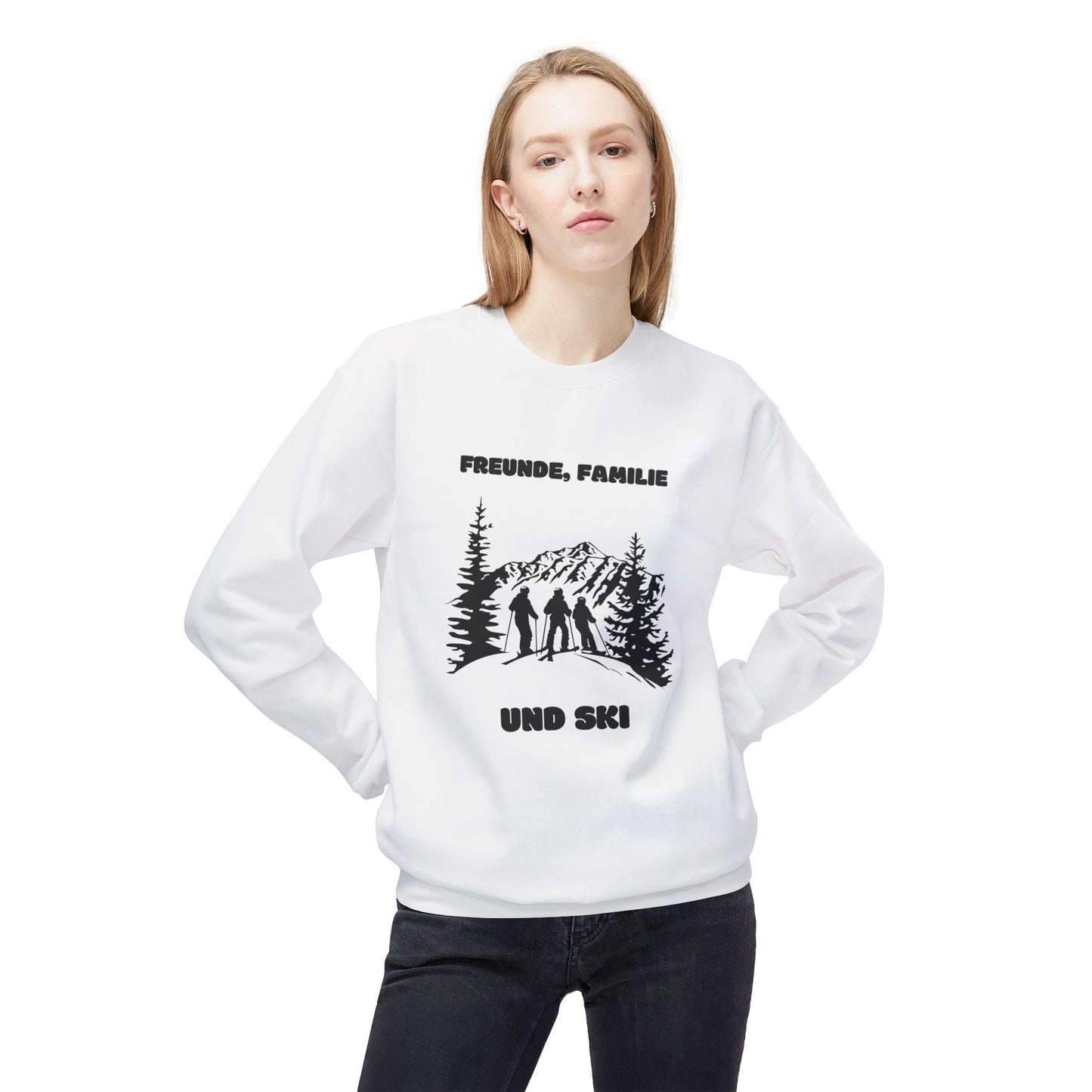 SKI SWEATSHIRT - Freunde, Familie und SKI