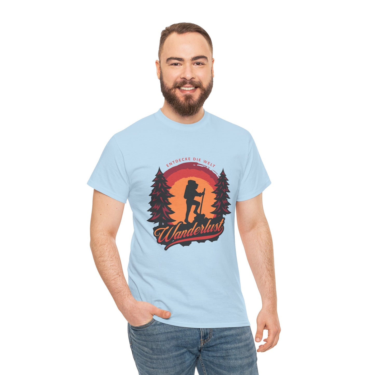 HIKING T-SHIRT - Entdecke die Welt