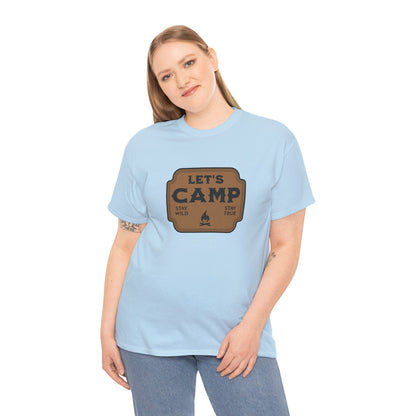 CAMPER T-SHIRT - LET'S CAMP