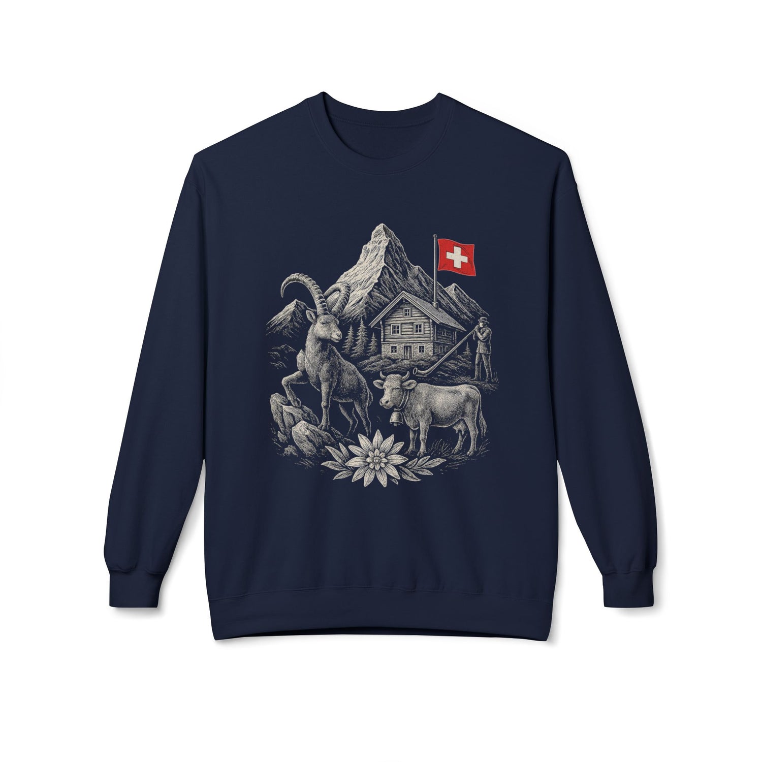 Berg Sweatshirt - Schweizer Identifikation