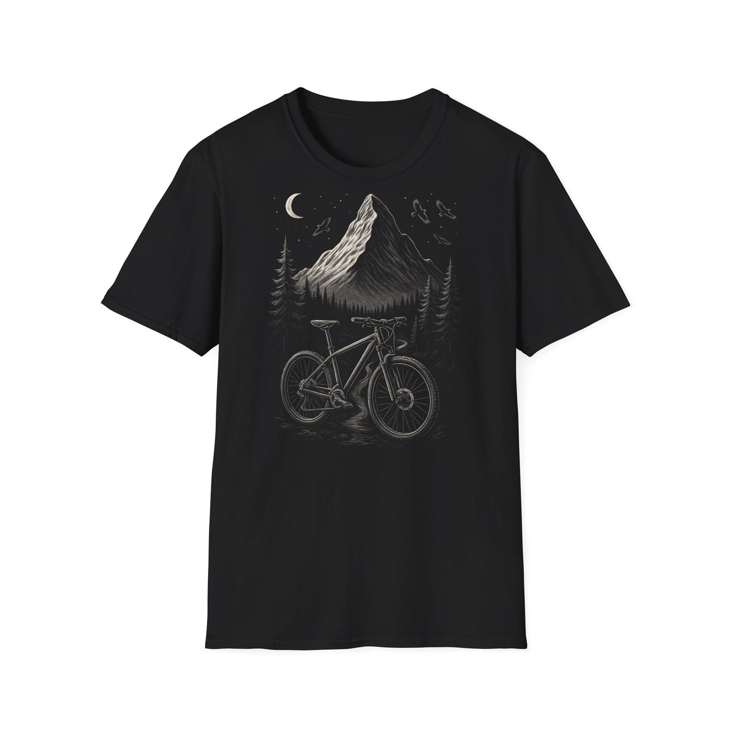 Berg T-Shirt - Fahrrad
