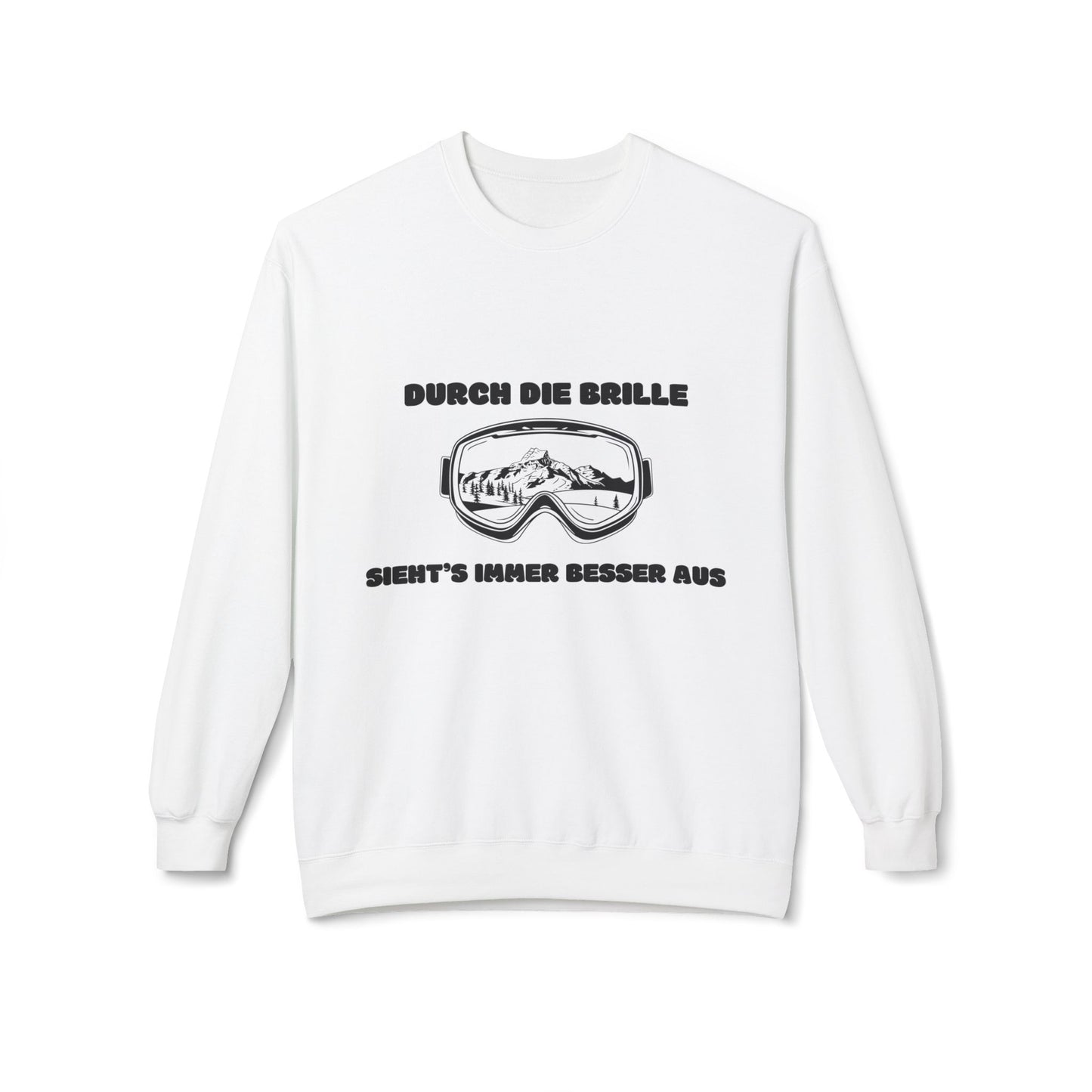 SKI SWEATSHIRT - Durch die Brille sieht's immer besser aus