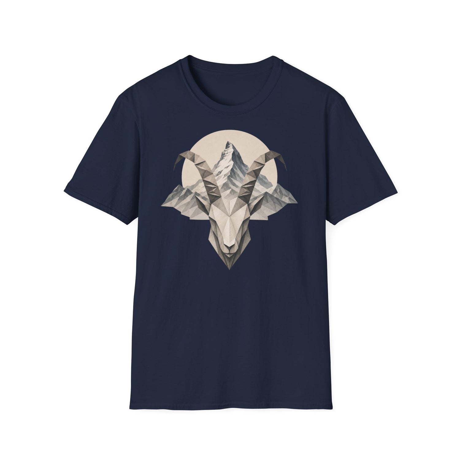 Berg T-Shirt - Steinbock (origami)