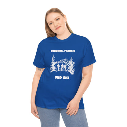 SKI T-Shirt - Freunde, Familie und SKI