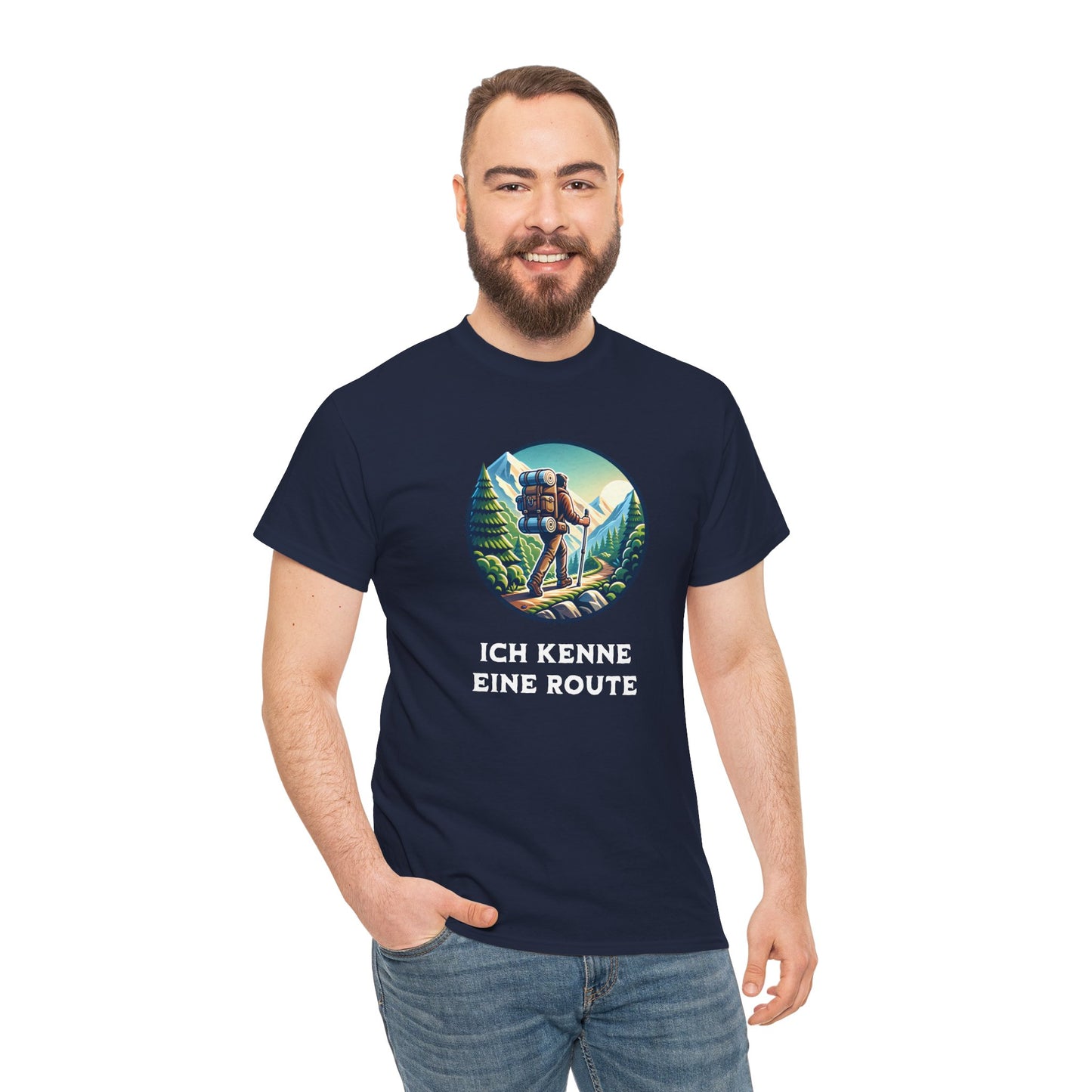 HIKING T-SHIRT - Ich kenne eine Route