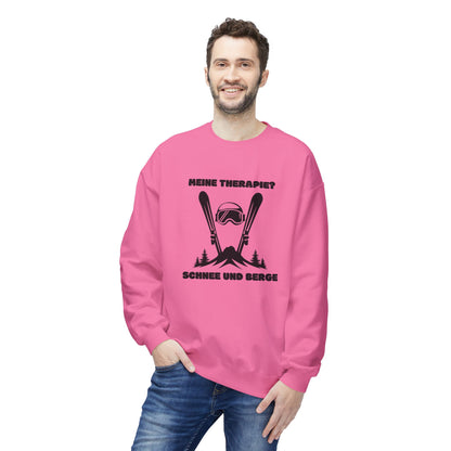 SKI SWEATSHIRT - Meine Therapie? Schnee und Berge