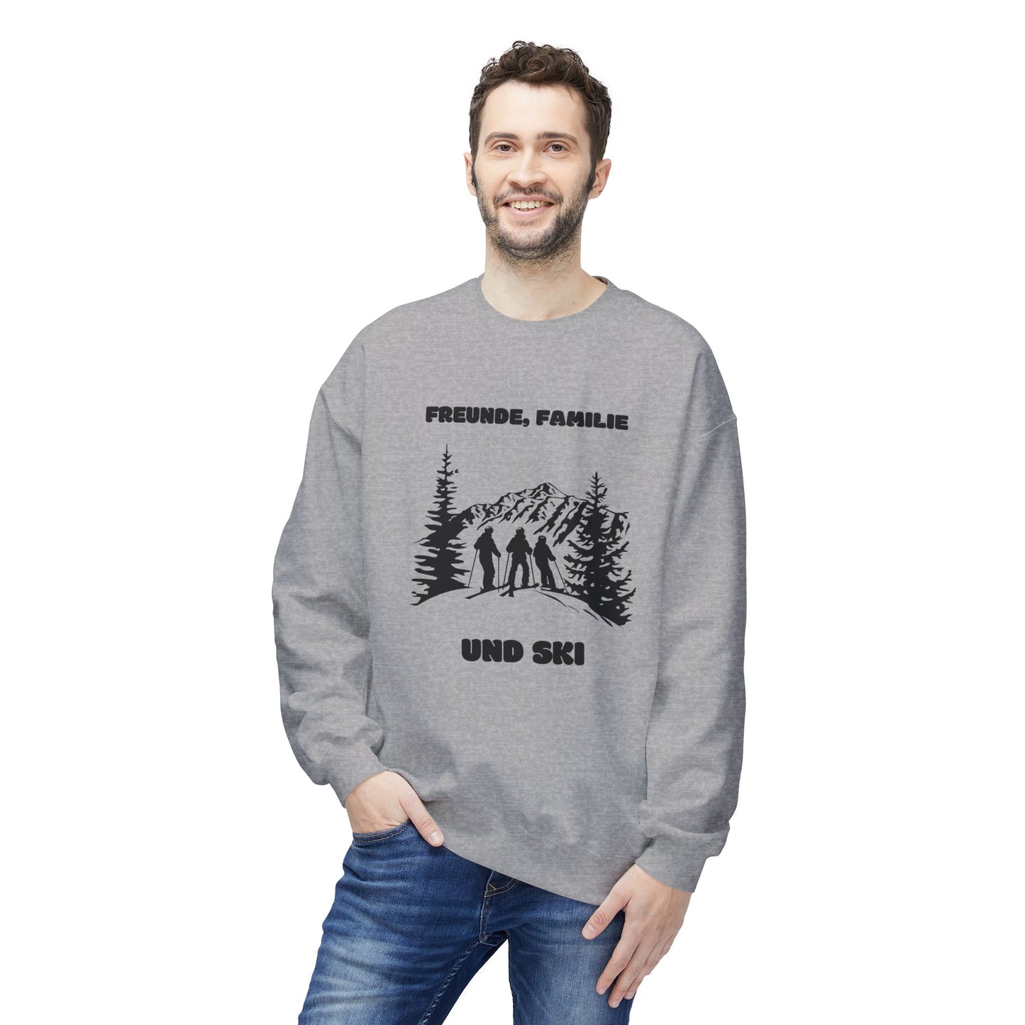 SKI SWEATSHIRT - Freunde, Familie und SKI