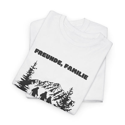 SKI T-Shirt - Freunde, Familie und SKI