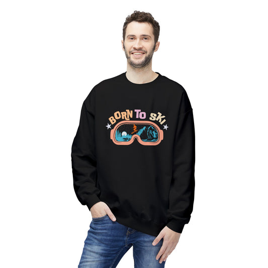 SKI SWEATSHIRT - BORN TO SKI