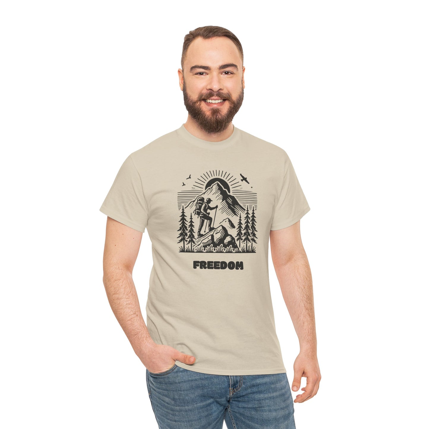 HIKING T-SHIRT - FREEDOM