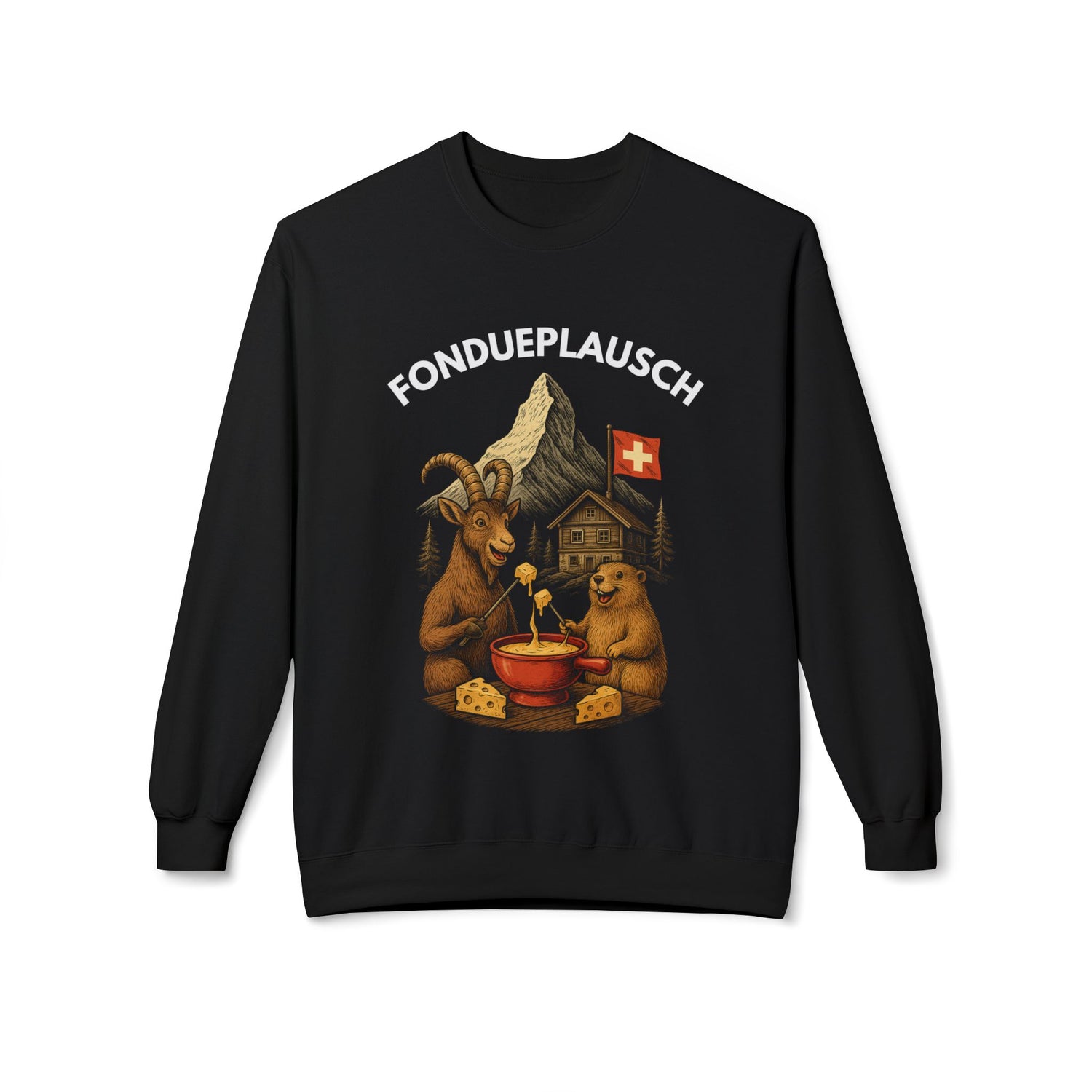 Berg Sweatshirt - FONDUEPLAUSCH 2