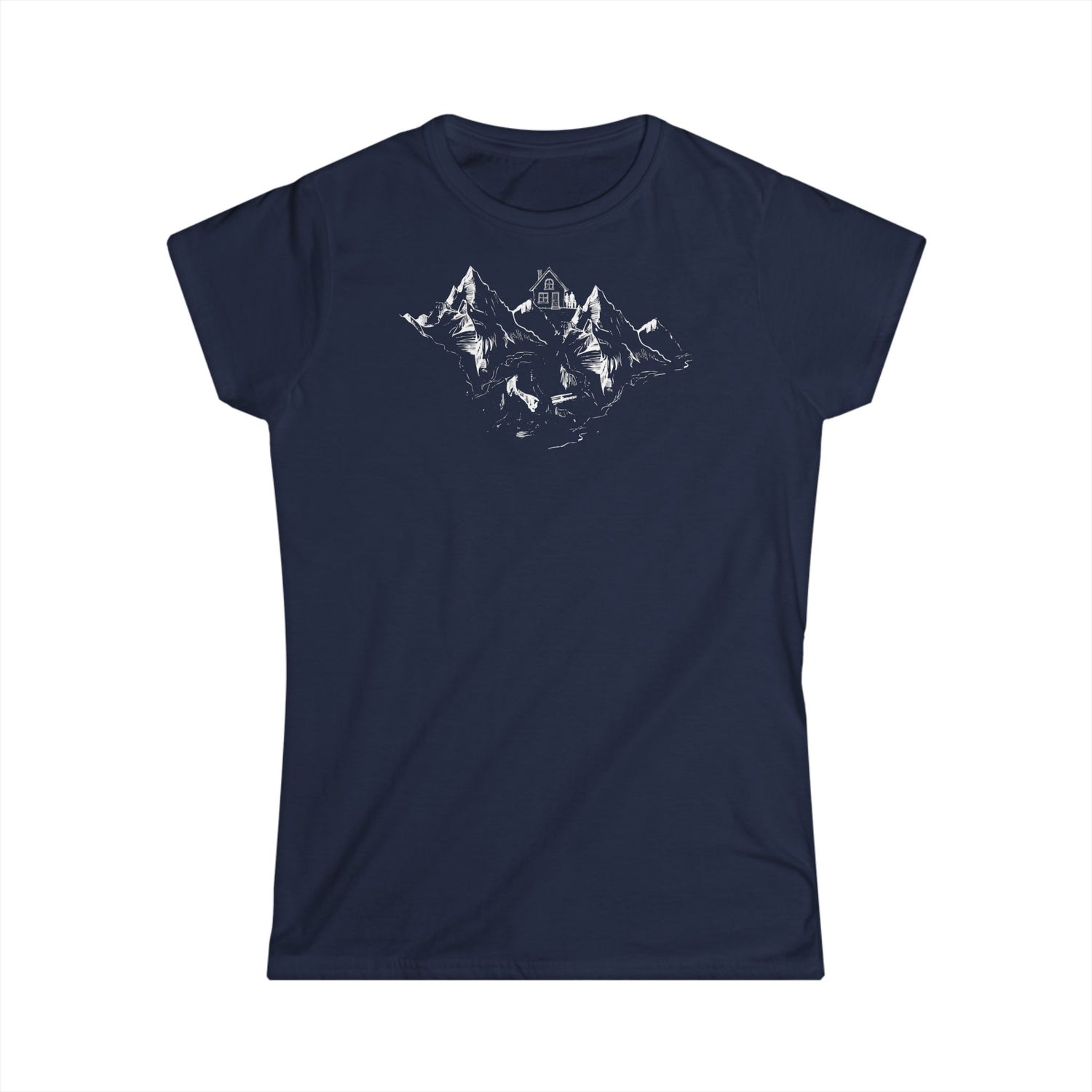 Berg T-Shirt - Hütte (Damen)