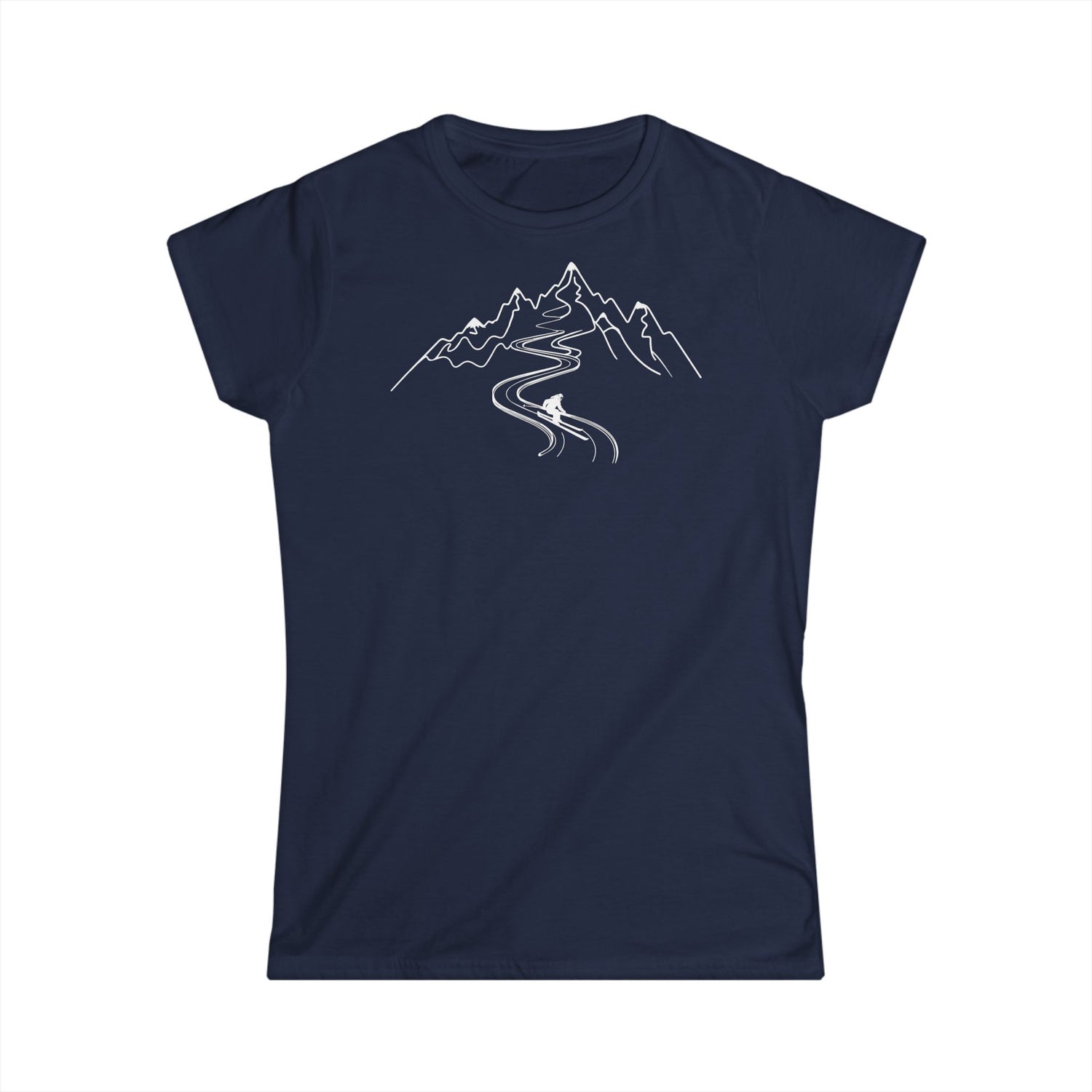 Berg T-Shirt - Den Berg runter (Damen)