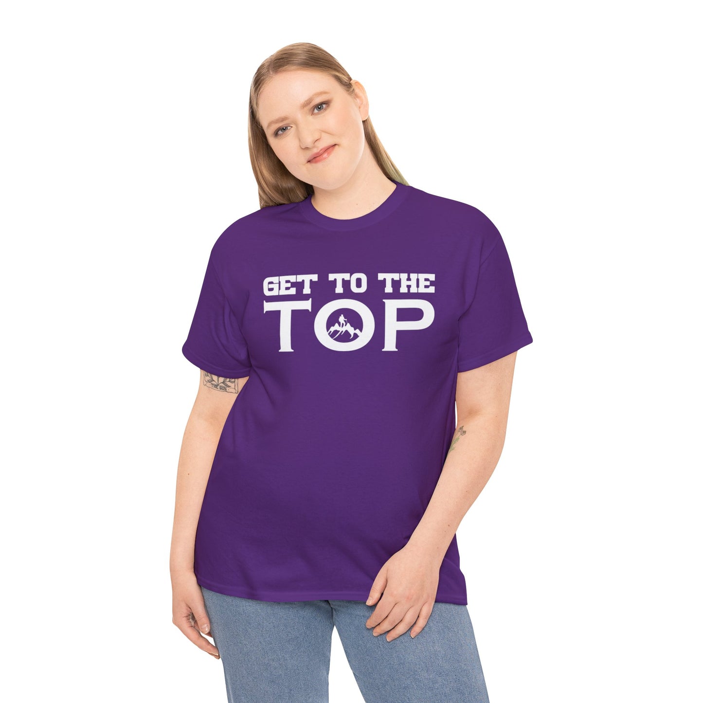 HIKING T-SHIRT - GET TO THE TOP