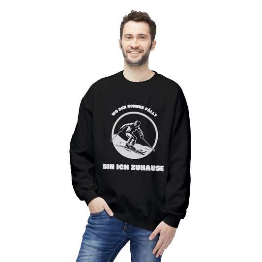 SKI SWEATSHIRT - Wo der Schnee fällt, bin ich Zuhause