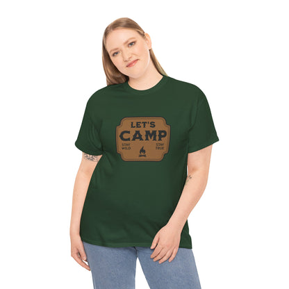 CAMPER T-SHIRT - LET'S CAMP