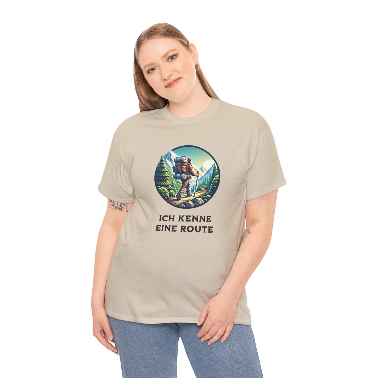 HIKING T-SHIRT - Ich kenne eine Route