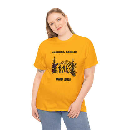 SKI T-Shirt - Freunde, Familie und SKI