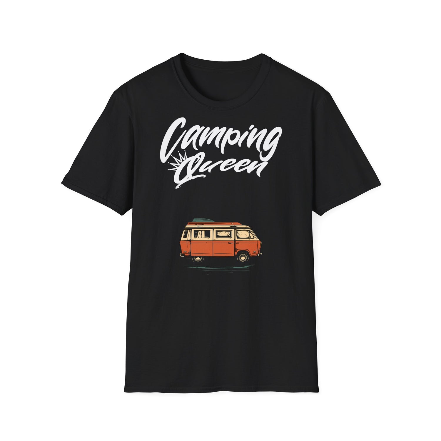 Camping T-Shirt - Camping Queen (Wohnwagen)