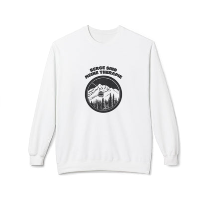 SKI SWEATSHIRT - Berge sind meine Therapie