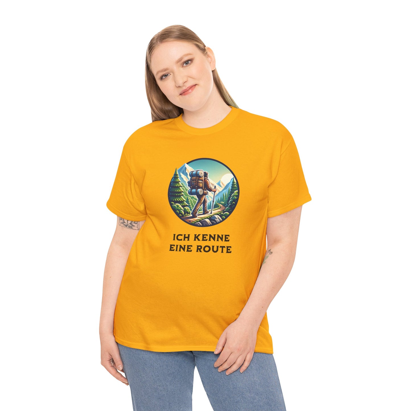 HIKING T-SHIRT - Ich kenne eine Route