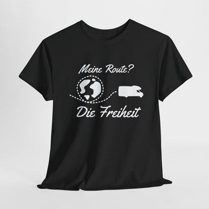 Camper T-Shirt - Meine Route? Die Freiheit