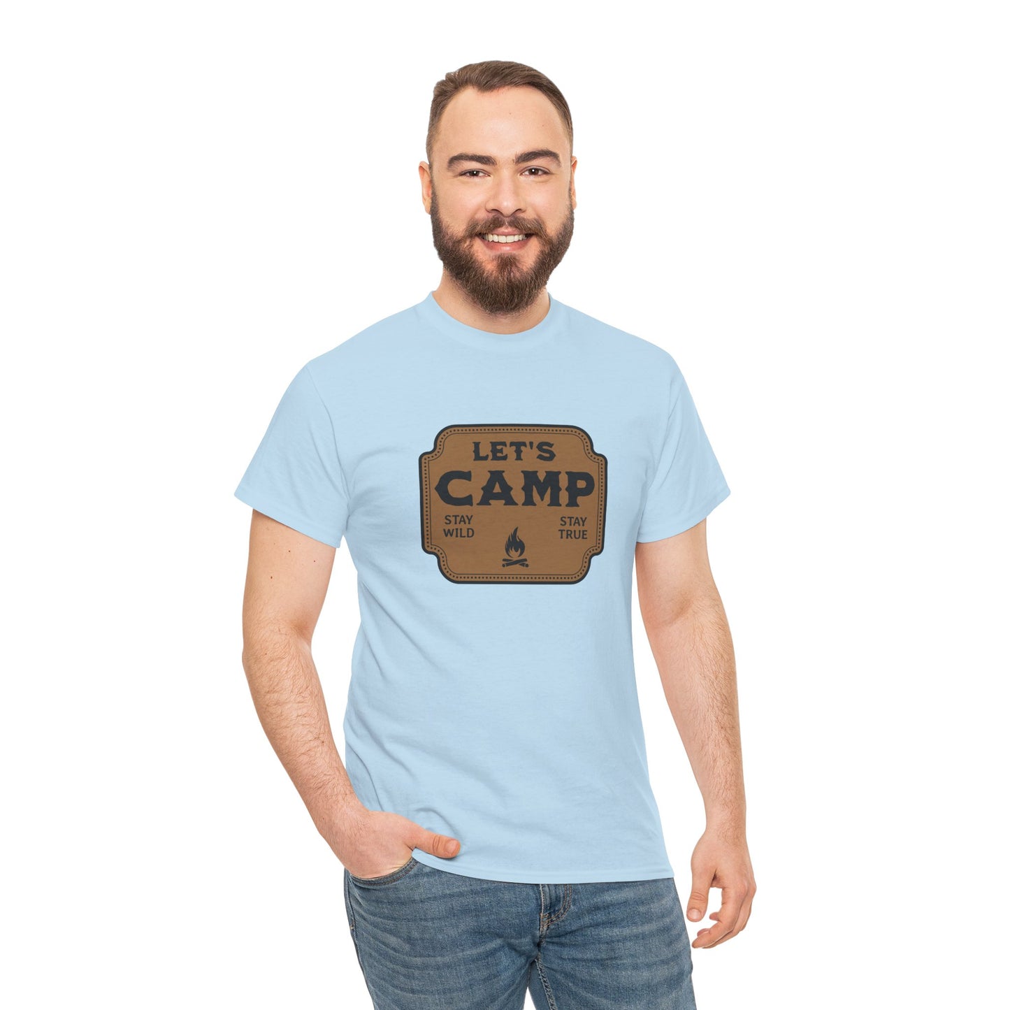 CAMPER T-SHIRT - LET'S CAMP