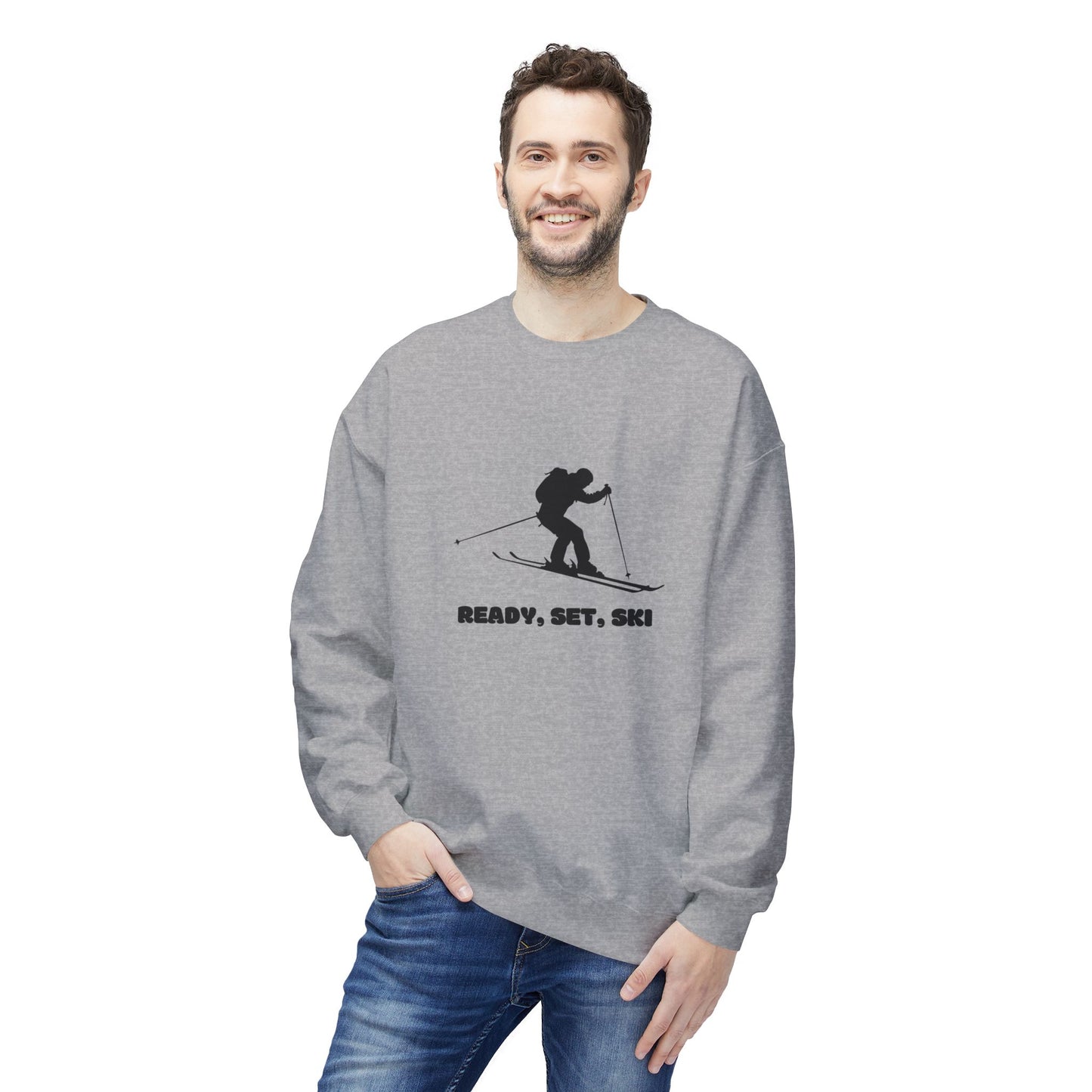 SKI SWEATSHIRT - READY, SET, SKI