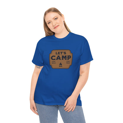 CAMPER T-SHIRT - LET'S CAMP