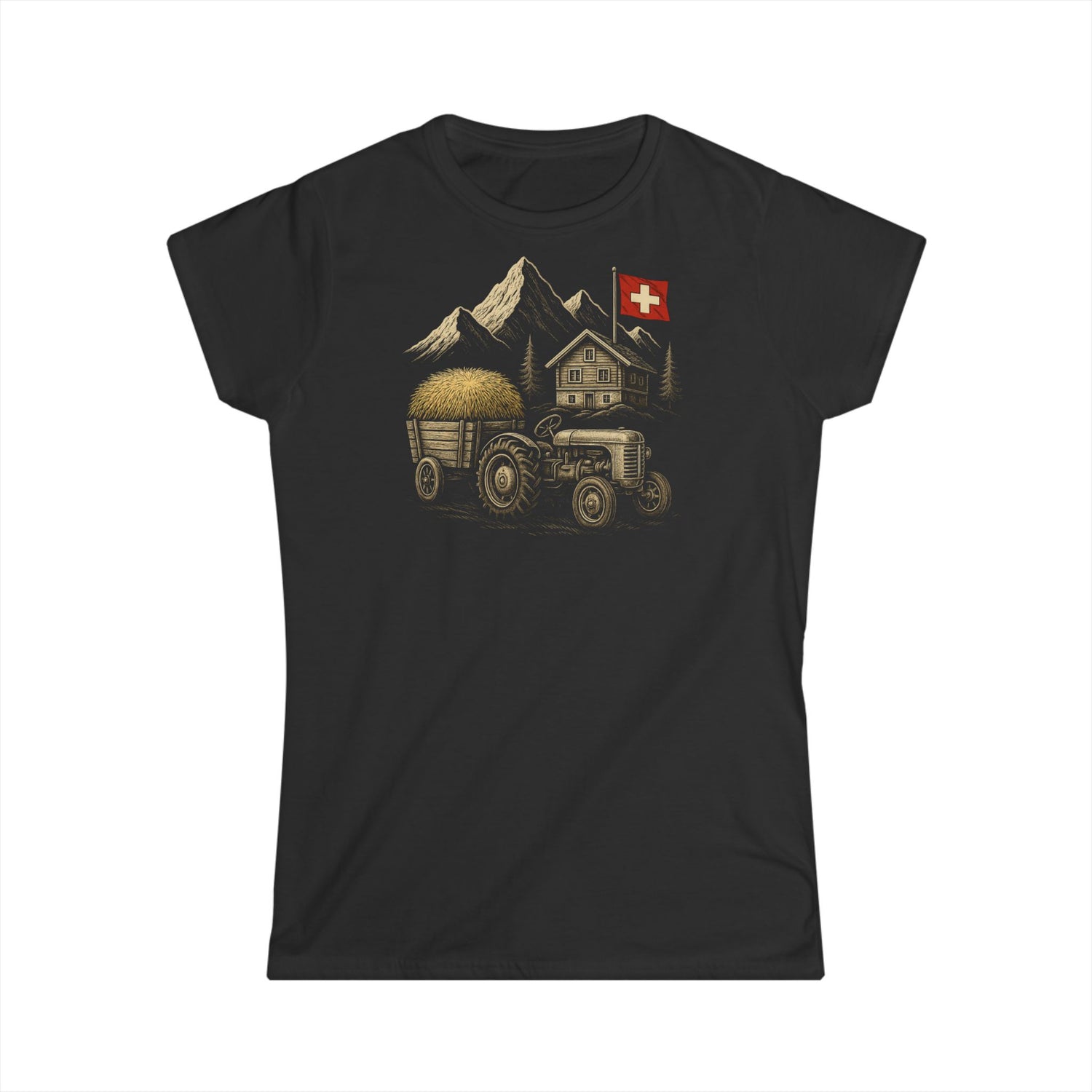 Berg T-Shirt - Traktor (Damen)
