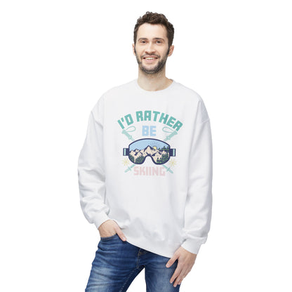 SKI SWEATSHIRT - I'd rather be Skiing