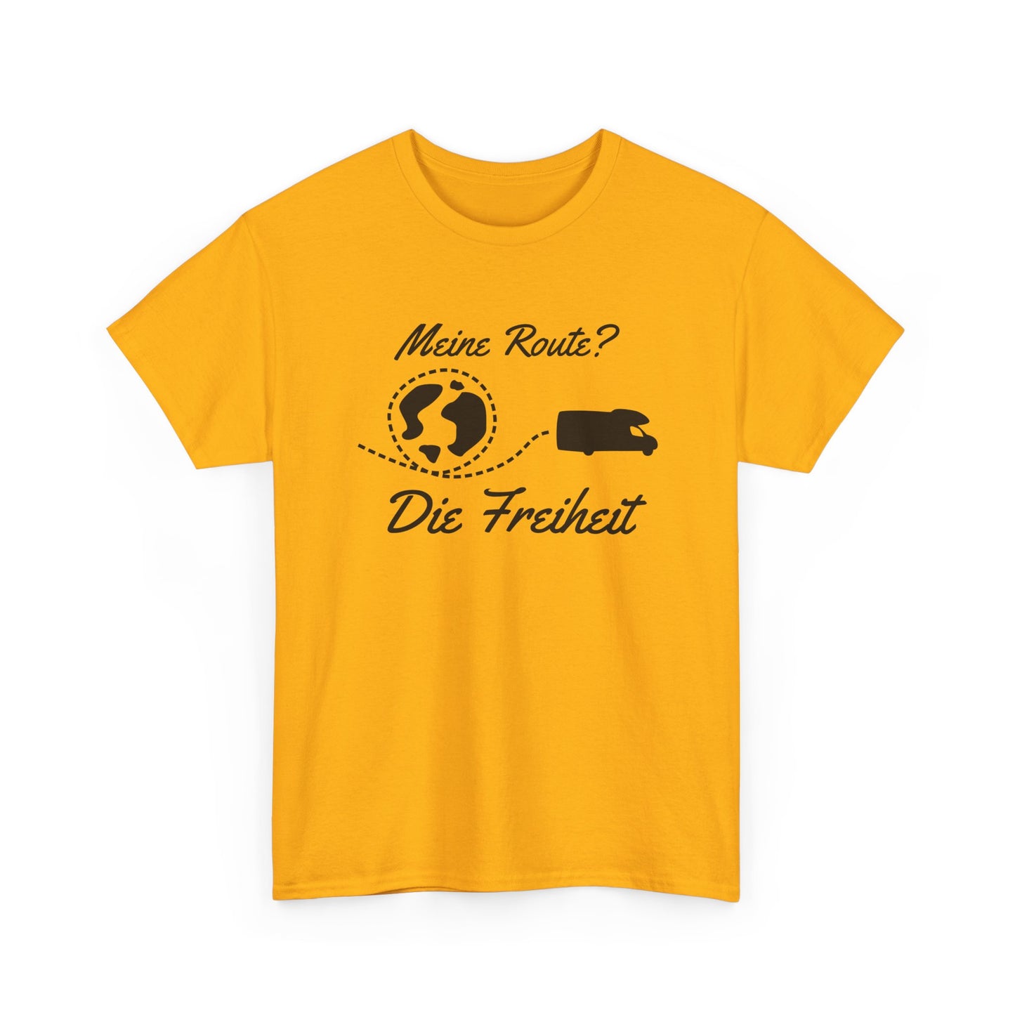 Camper T-Shirt - Meine Route? Die Freiheit