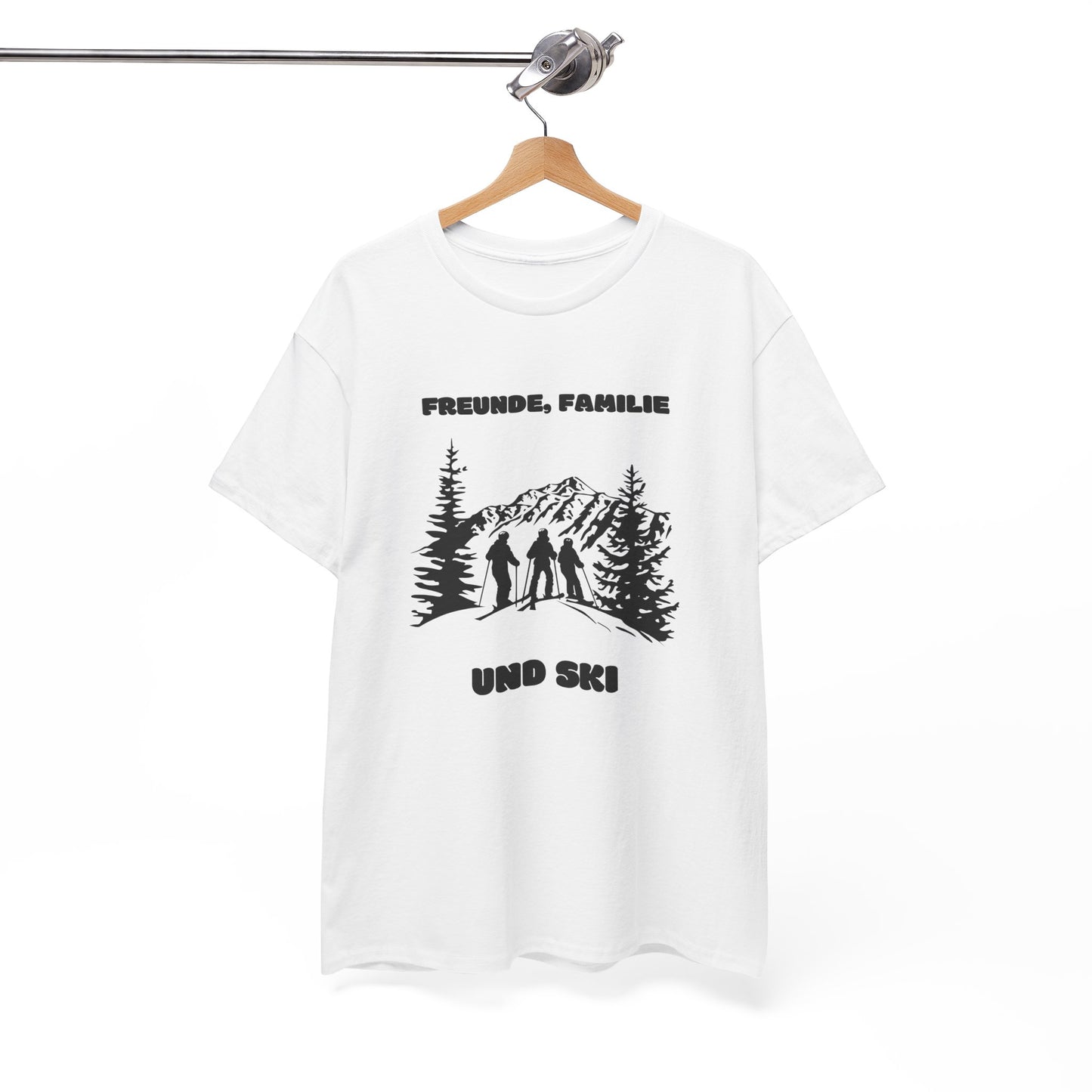 SKI T-Shirt - Freunde, Familie und SKI