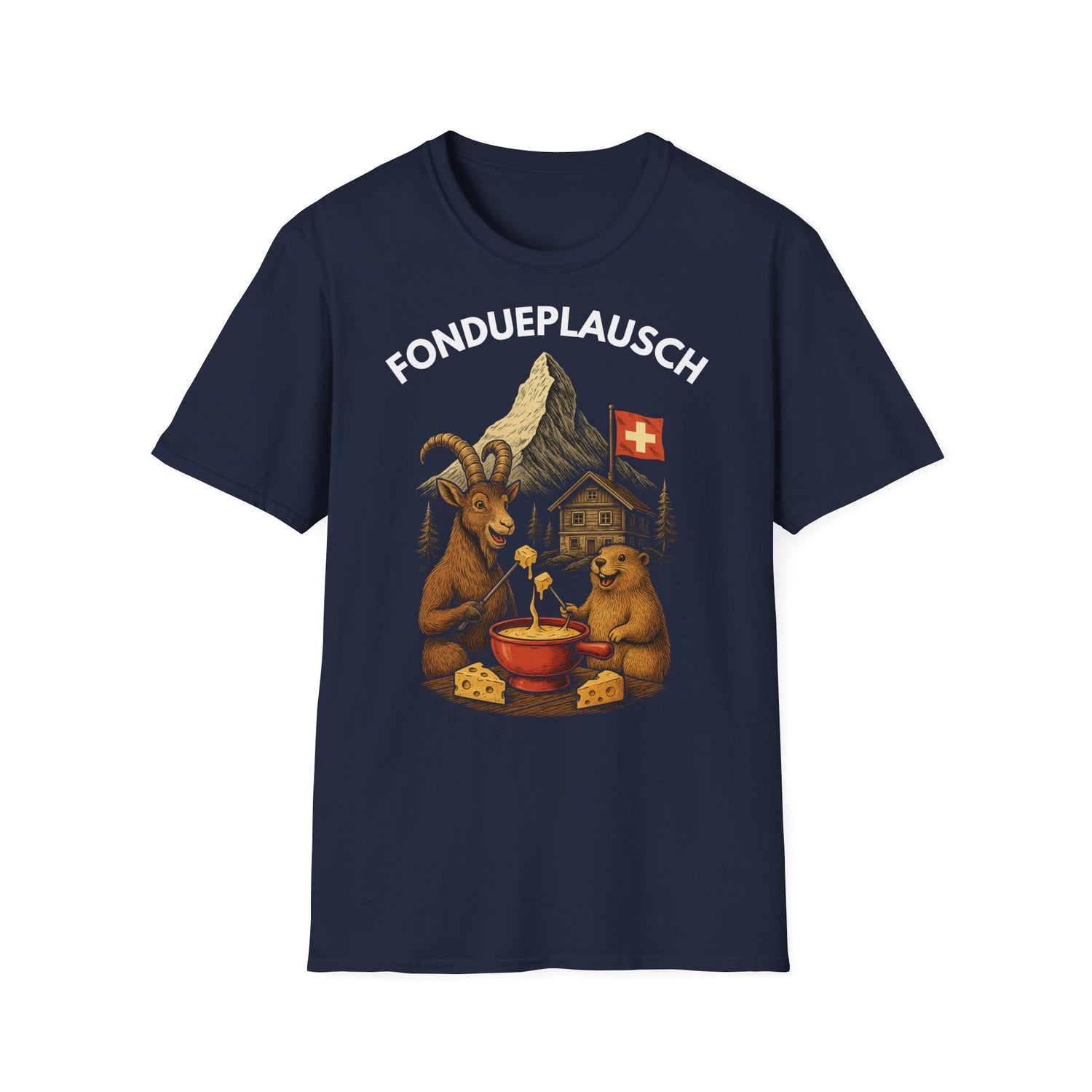 Berg T-Shirt - Fondueplausch