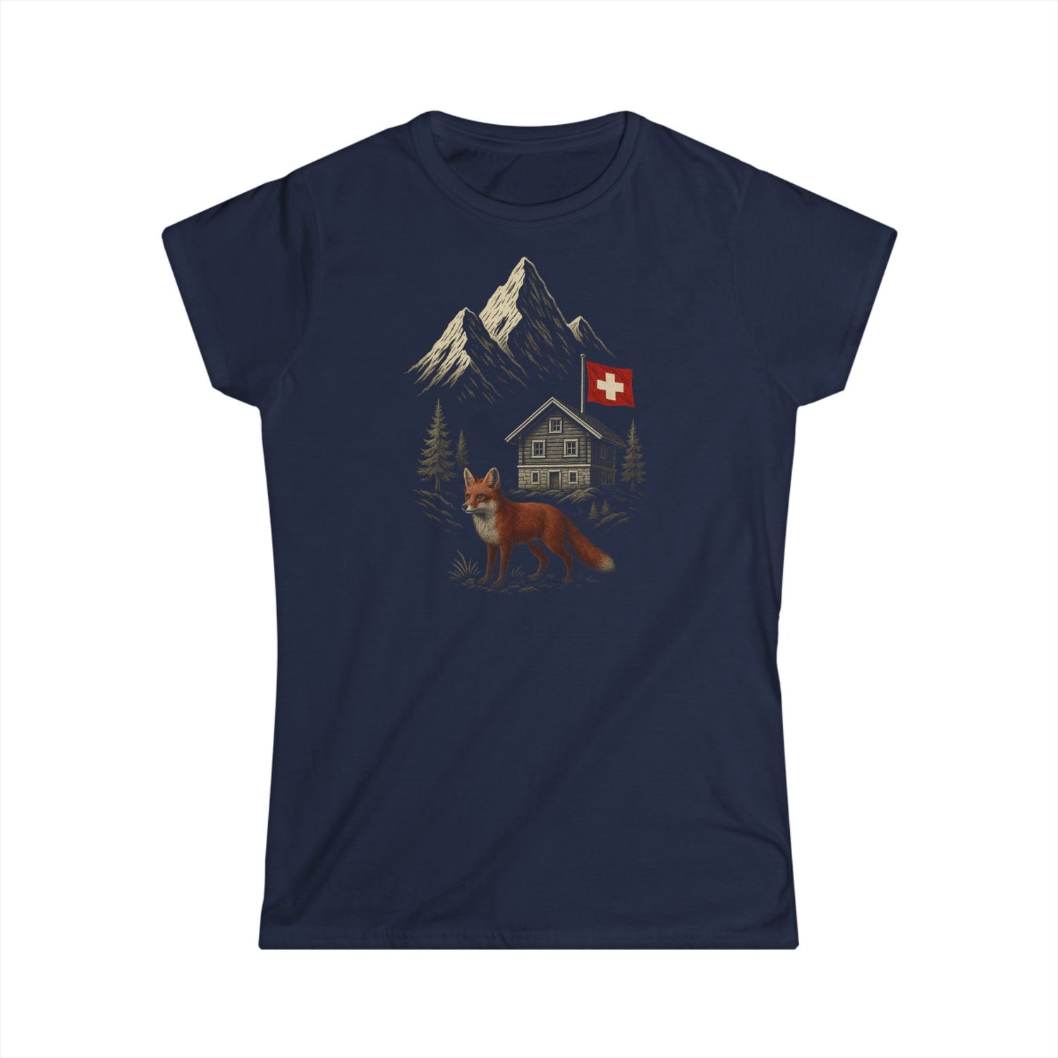 Berg T-Shirt - Fuchs (Damen)